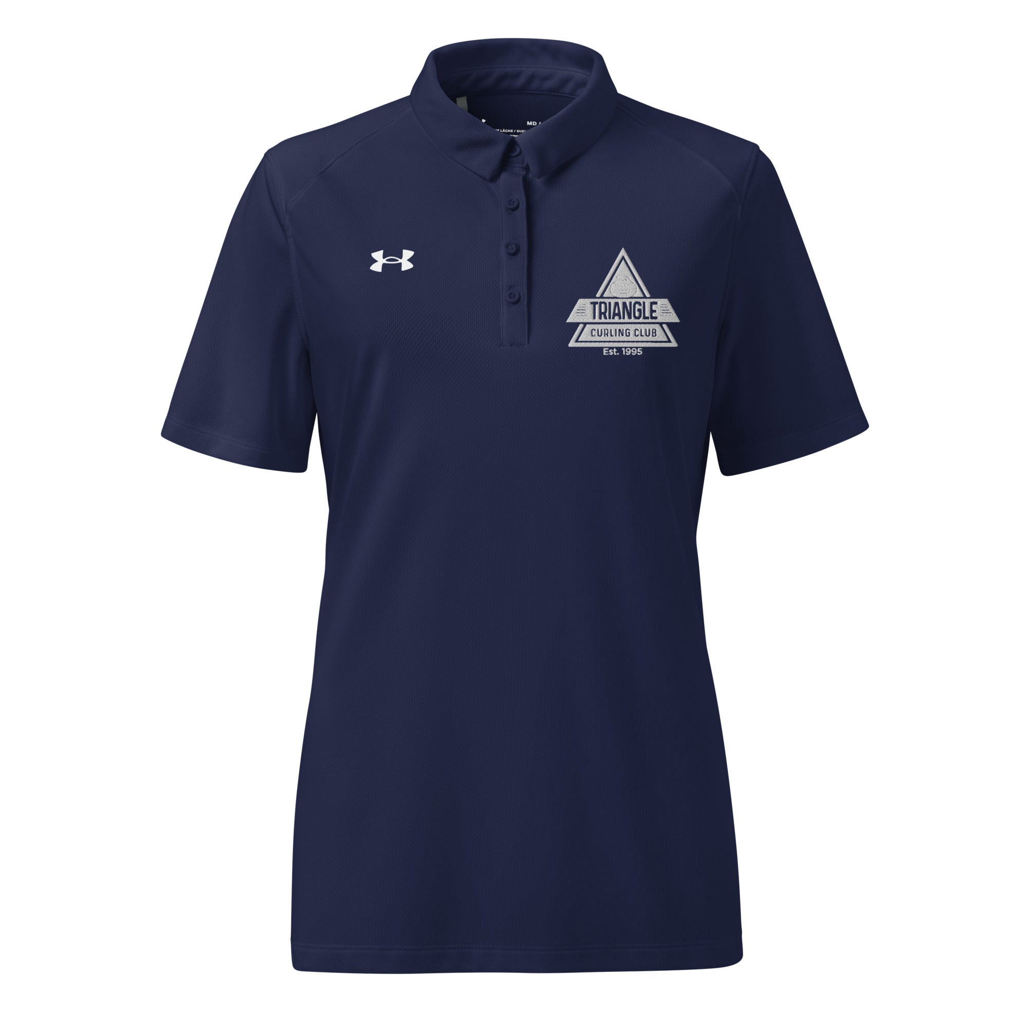 Triangle Curling Club Under Armour® women’s polo - Broomfitters