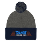 Triangle Curling Pom - Pom Beanie - Broomfitters