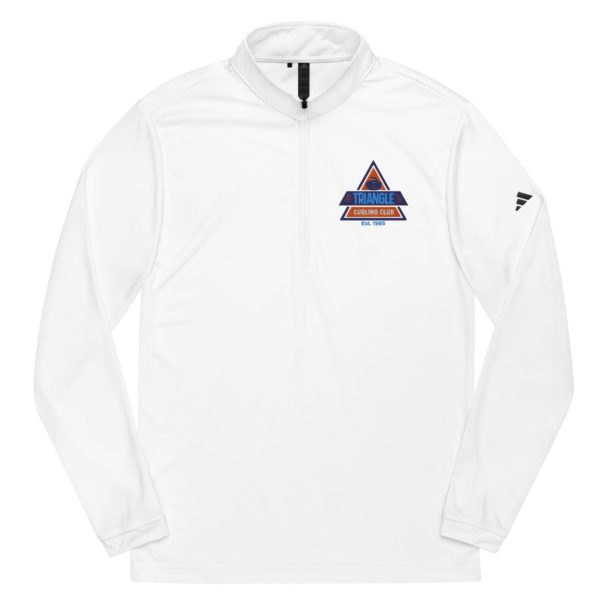 Triangle Curling Quarter zip pullover - Broomfitters