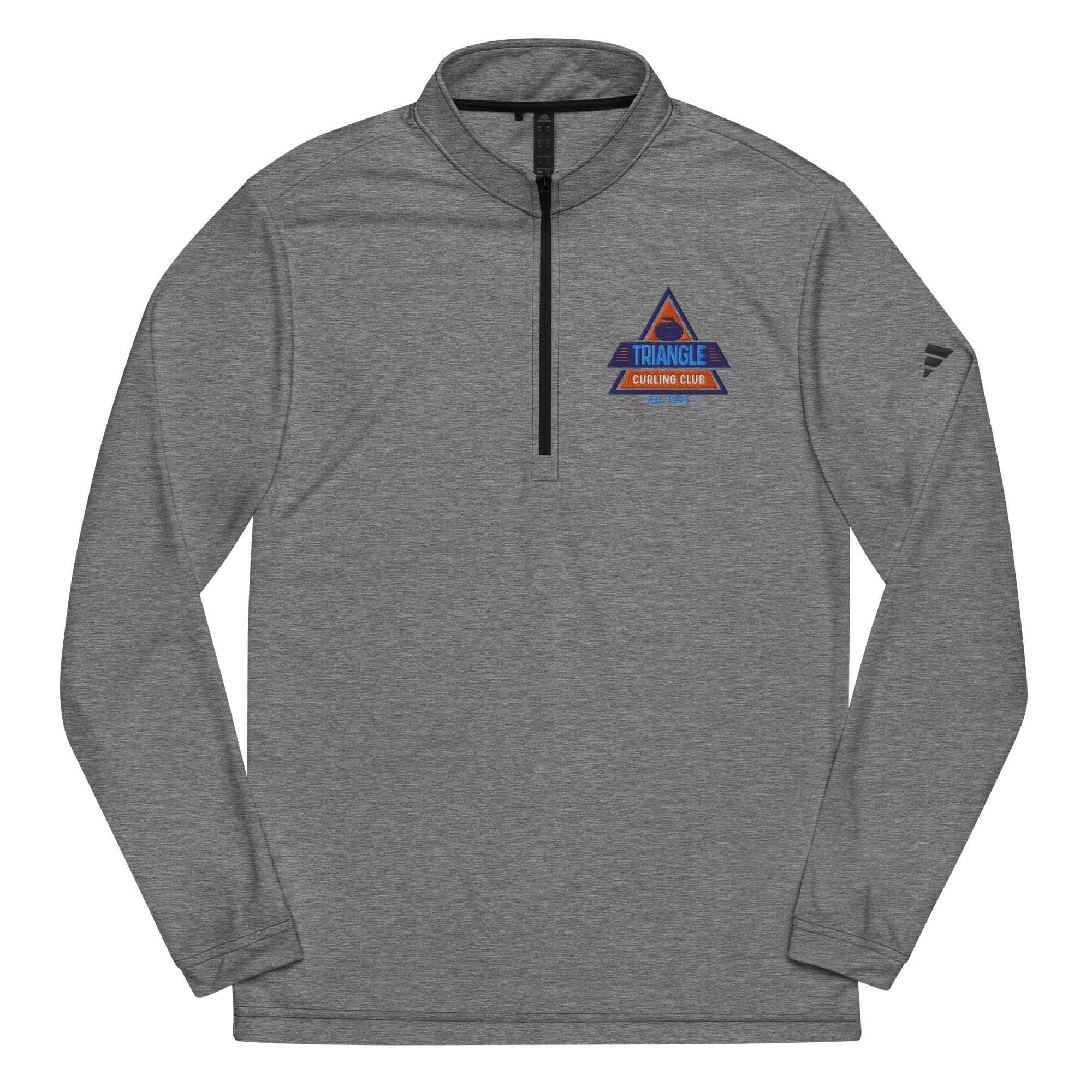 Triangle Curling Quarter zip pullover - Broomfitters
