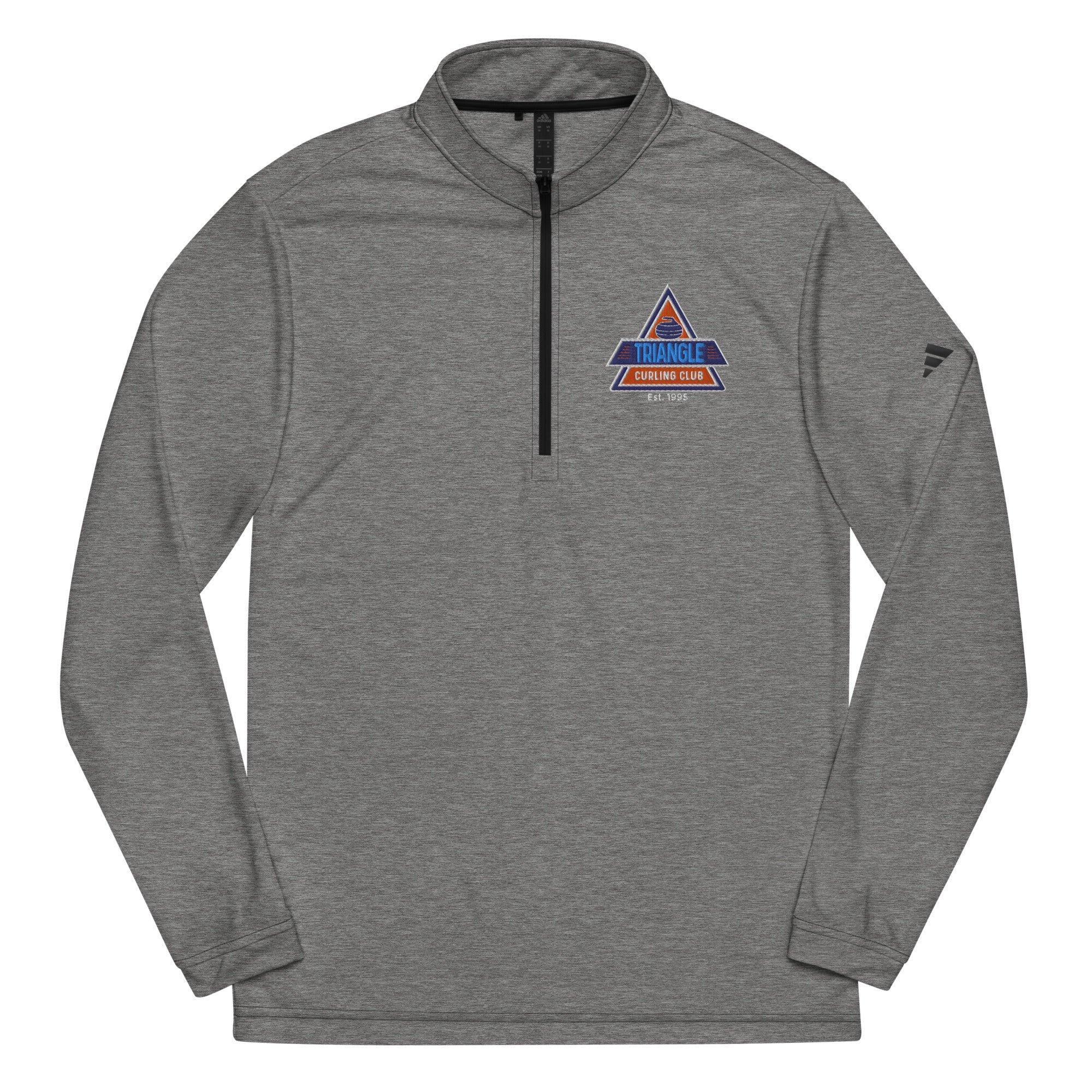 Triangle Curling Quarter zip pullover - Broomfitters