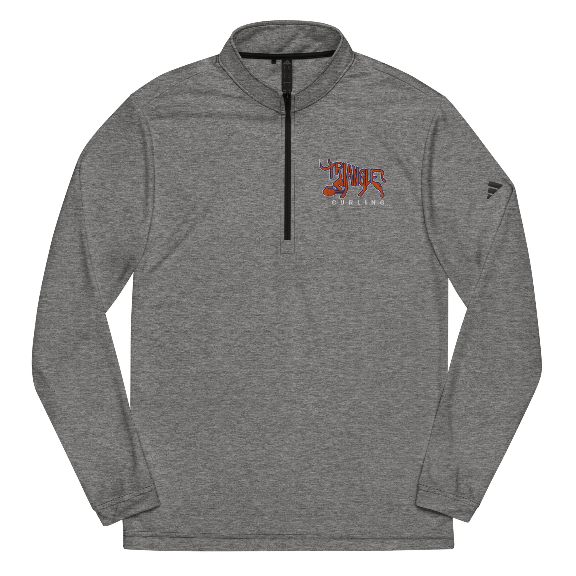 Triangle Curling Quarter zip pullover - Broomfitters