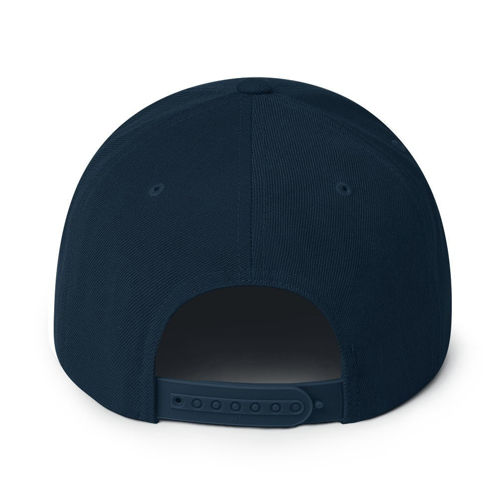 Triangle Curling Snapback Hat - Broomfitters