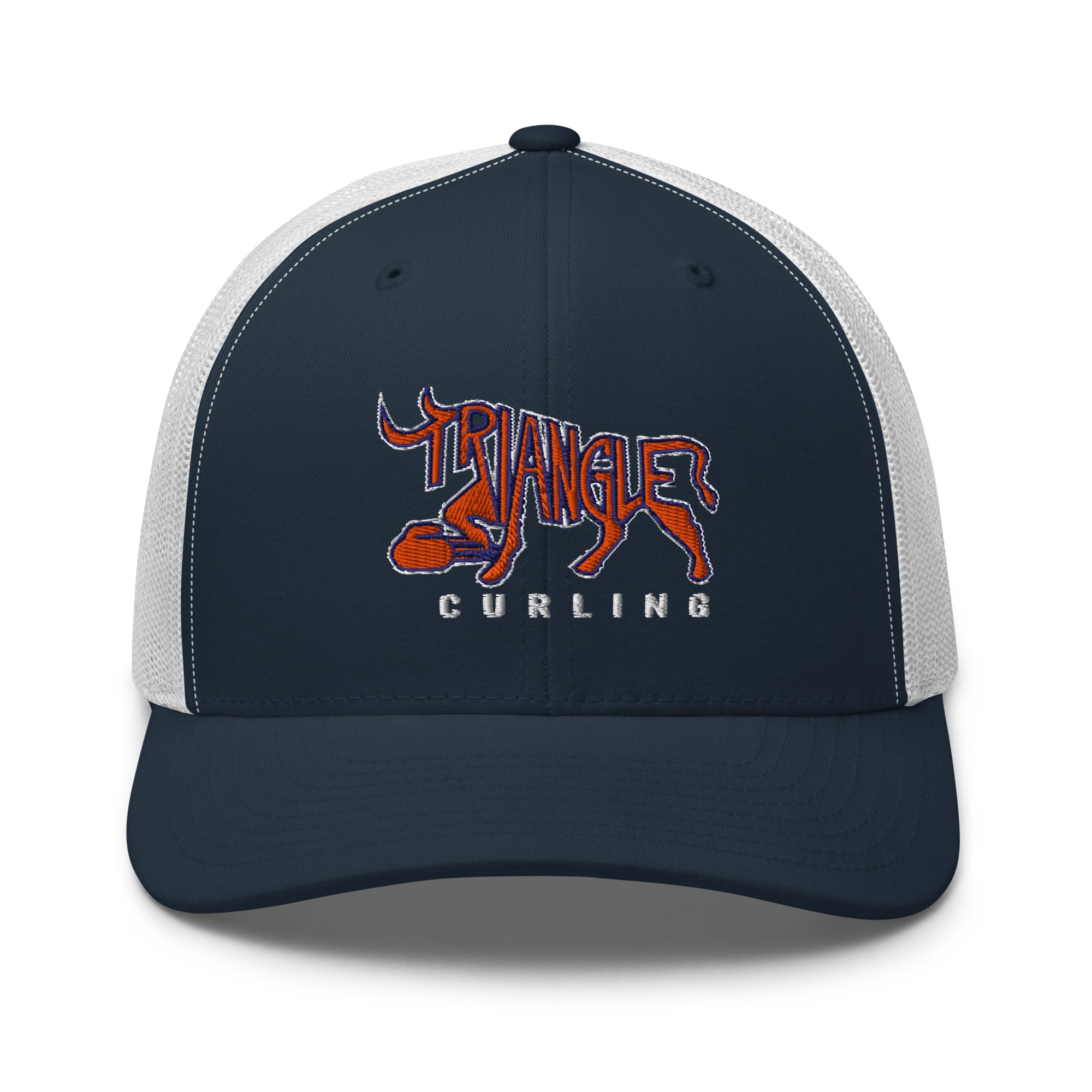 Triangle Curling Trucker Cap - Broomfitters