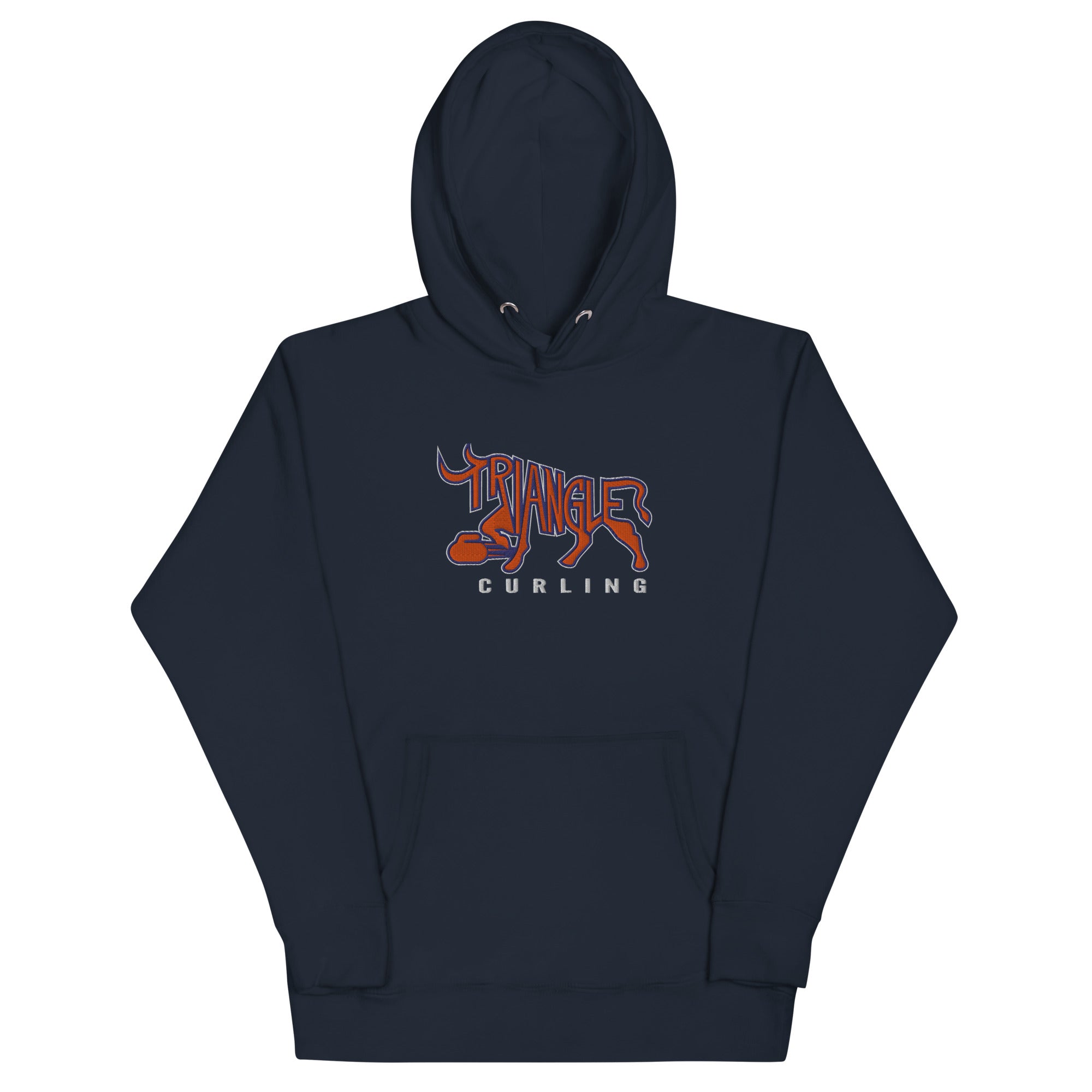 Triangle Curling Unisex Hoodie - Broomfitters