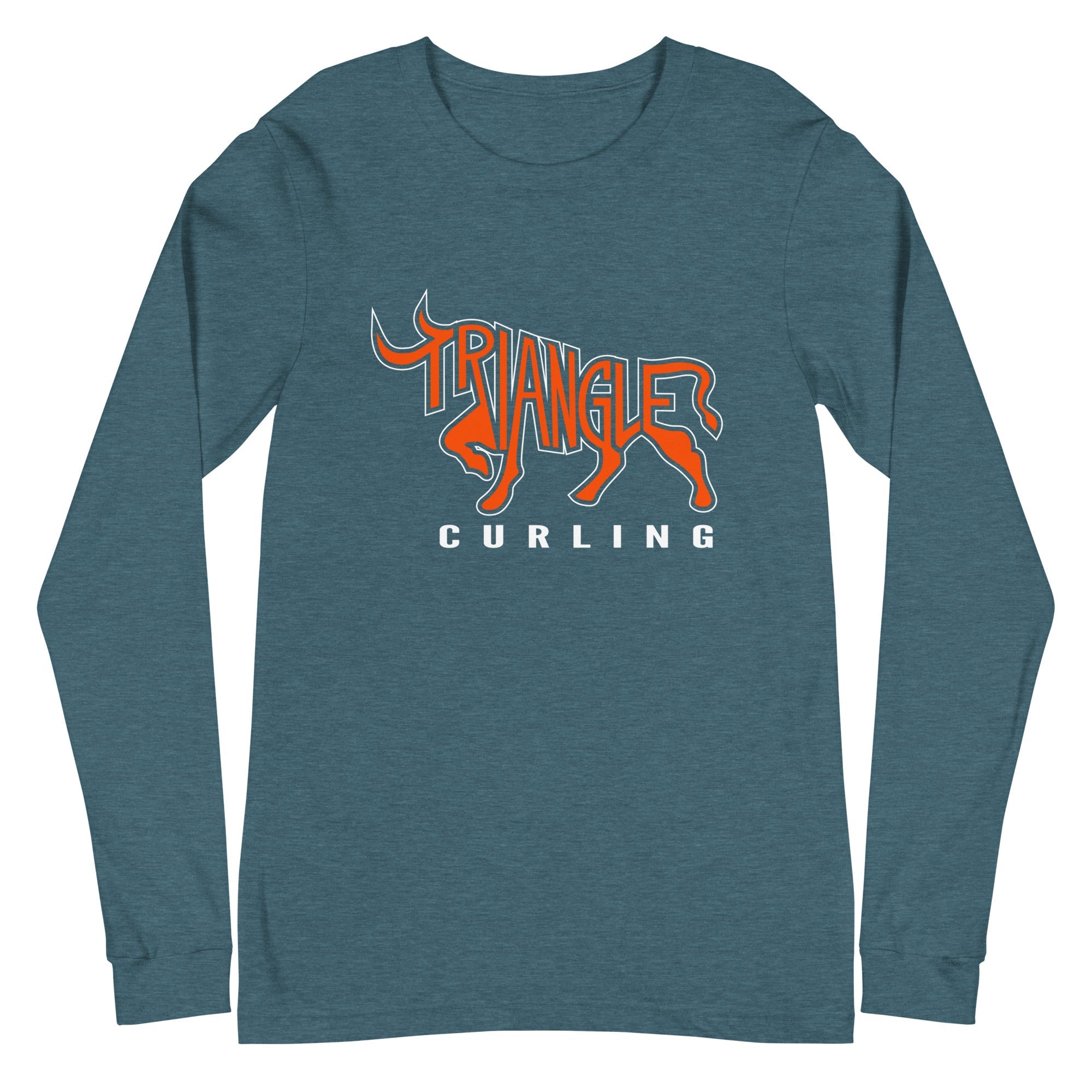 Triangle Curling Unisex Long Sleeve Tee - Broomfitters