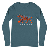 Triangle Curling Unisex Long Sleeve Tee - Broomfitters