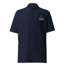Triangle Curling Unisex pique polo shirt - Broomfitters