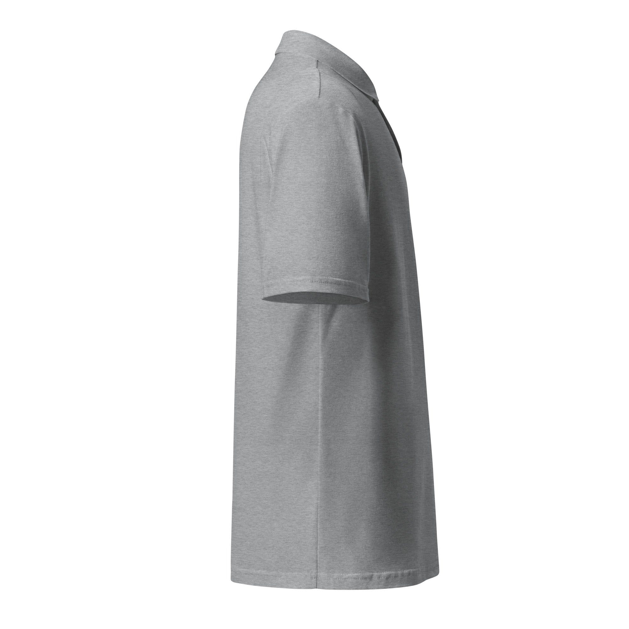 Triangle Curling Unisex pique polo shirt - Broomfitters