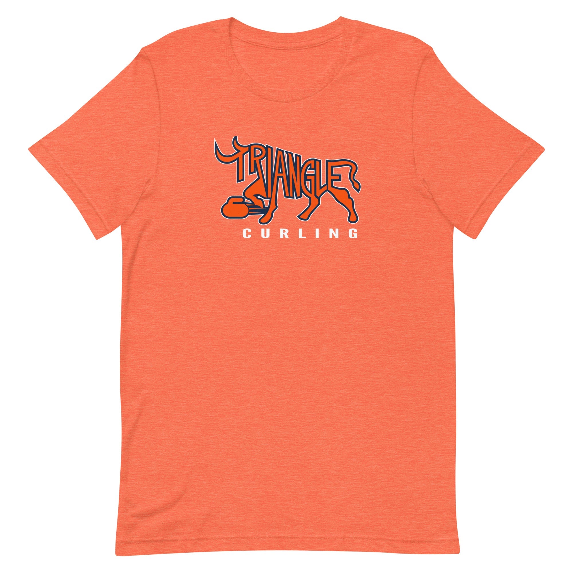 Triangle Curling Unisex t-shirt - Broomfitters