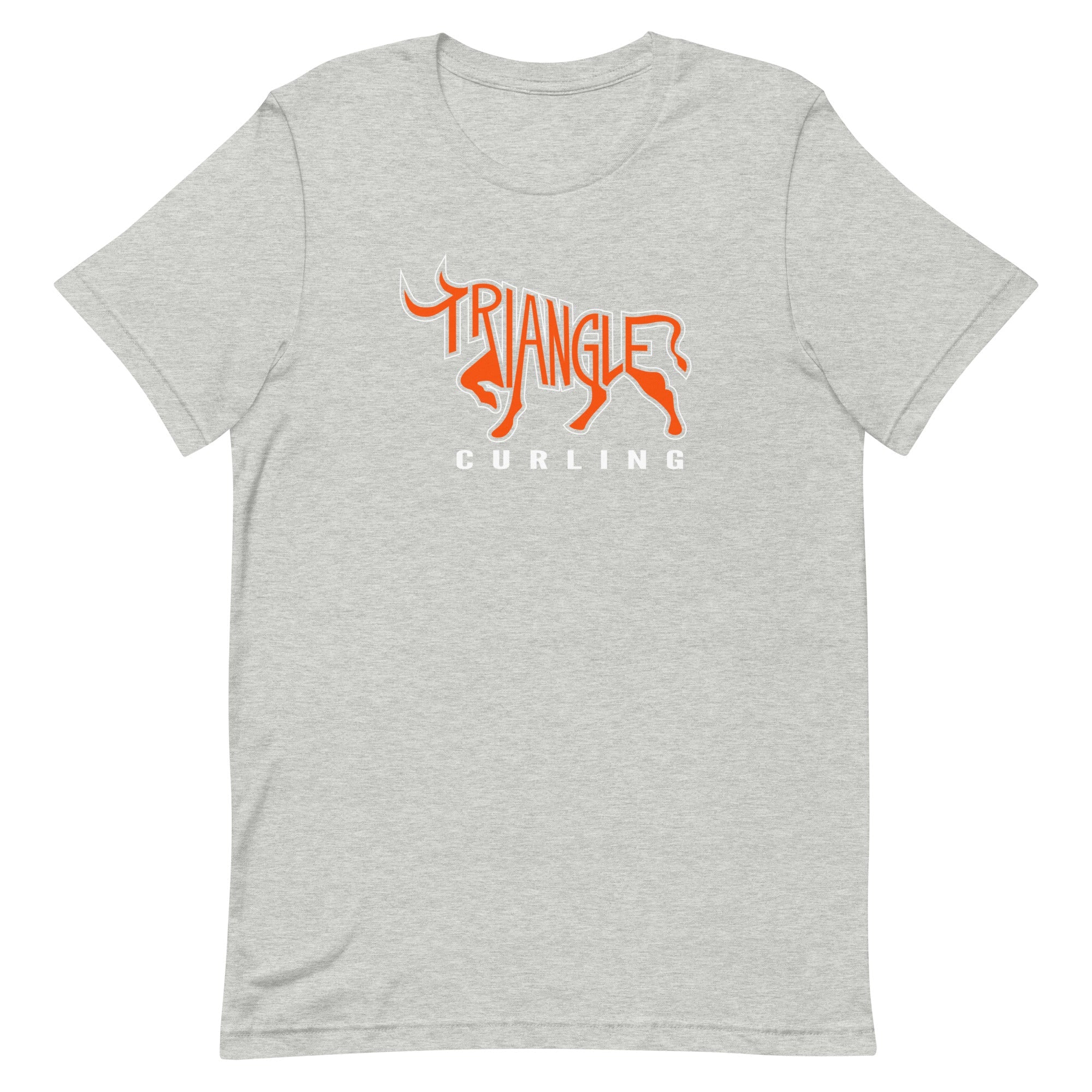 Triangle Curling Unisex t-shirt - Broomfitters