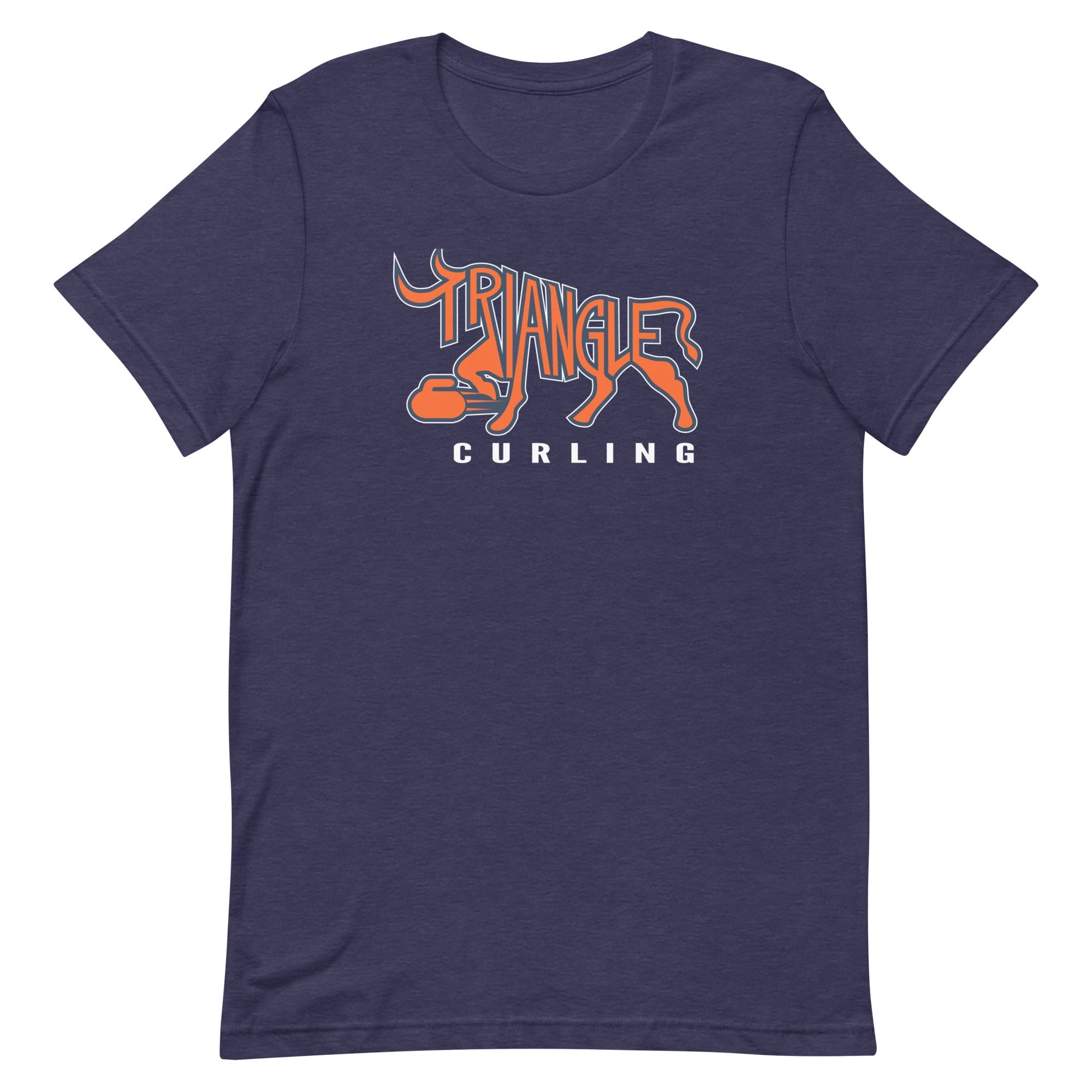 Triangle Curling Unisex t-shirt - Broomfitters