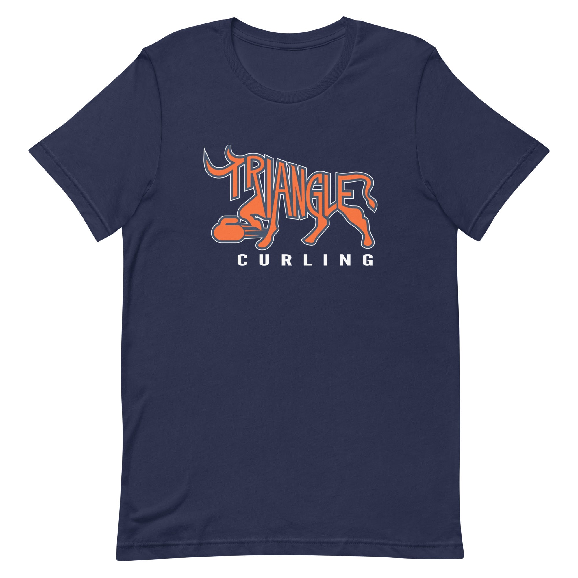 Triangle Curling Unisex t-shirt - Broomfitters