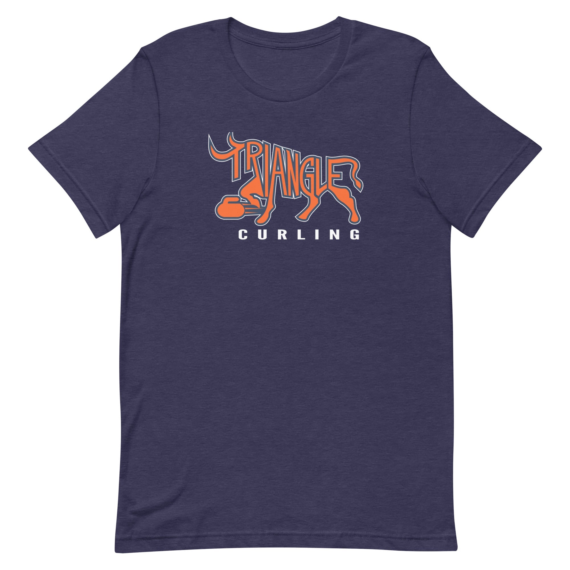 Triangle Curling Unisex t-shirt - Broomfitters