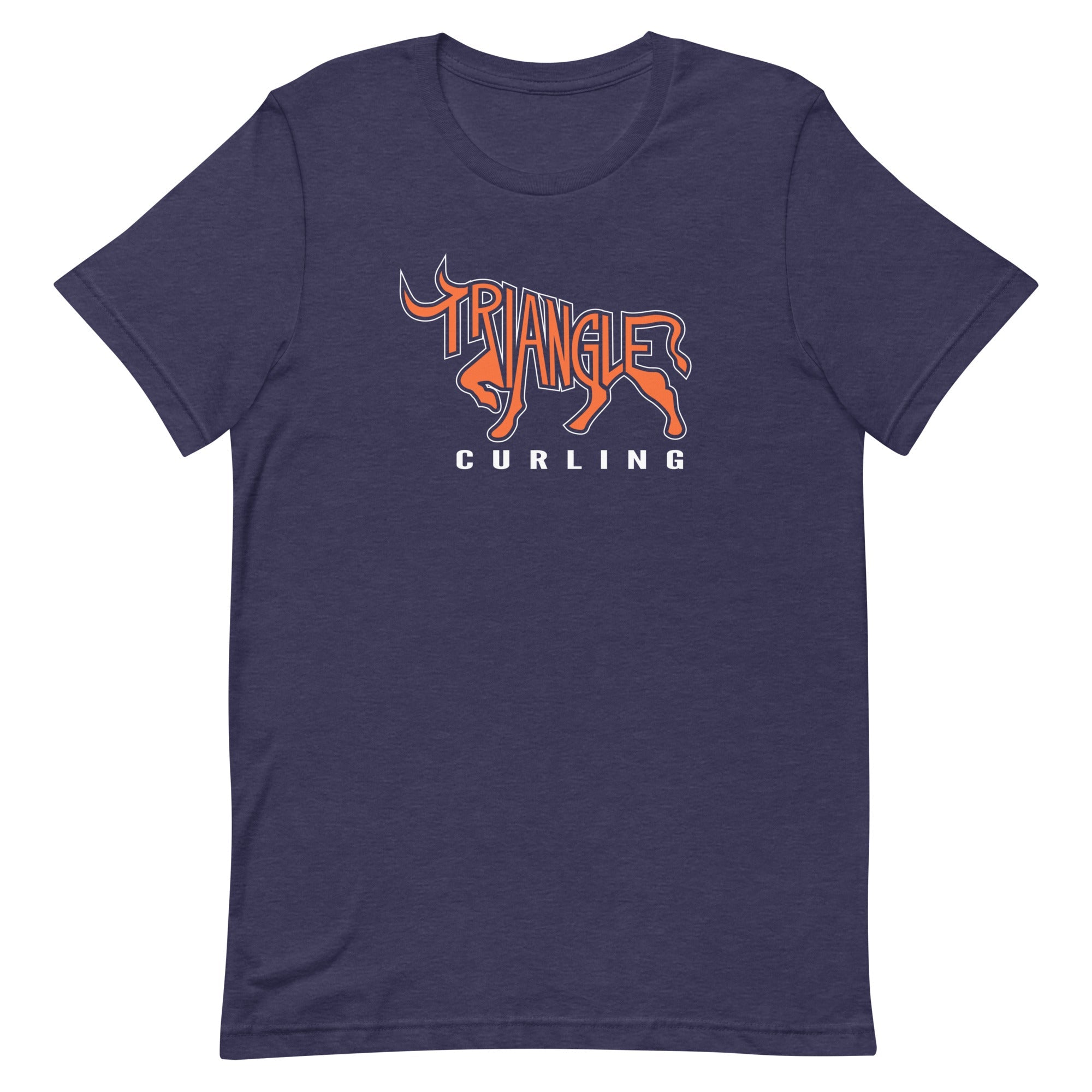 Triangle Curling Unisex t-shirt - Broomfitters