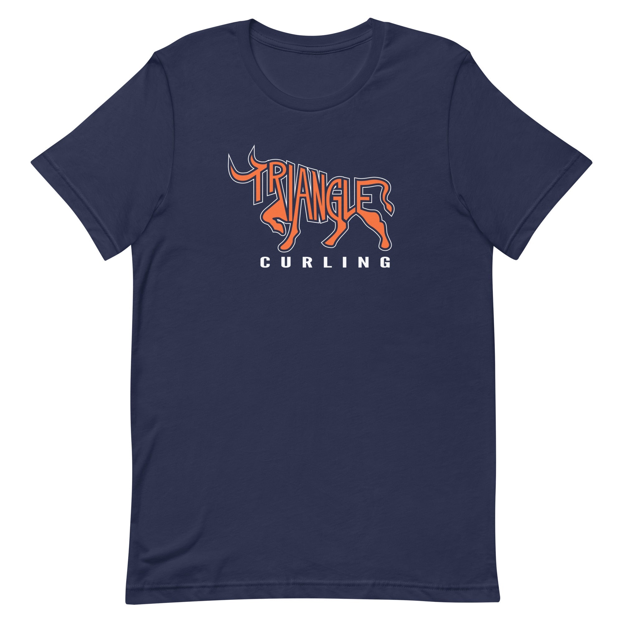 Triangle Curling Unisex t-shirt - Broomfitters