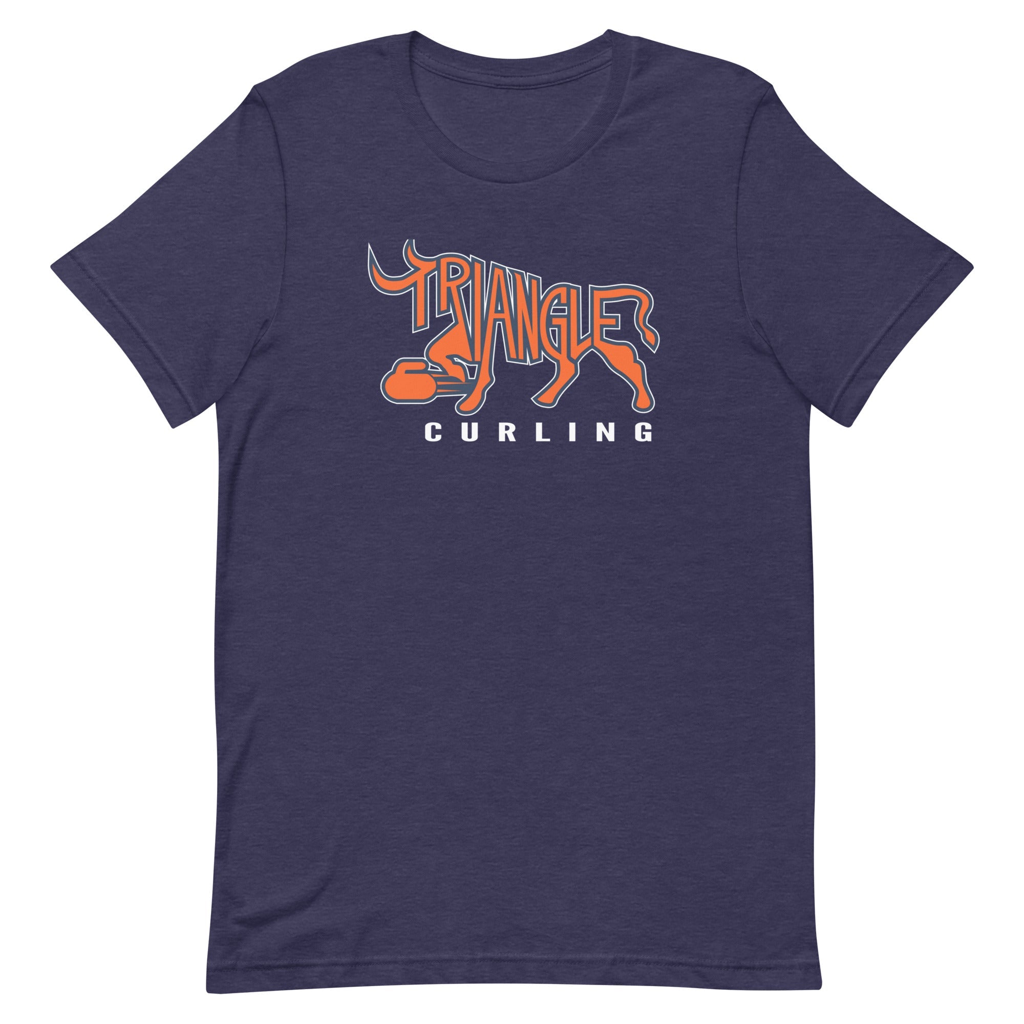 Triangle Curling Unisex t-shirt - Broomfitters