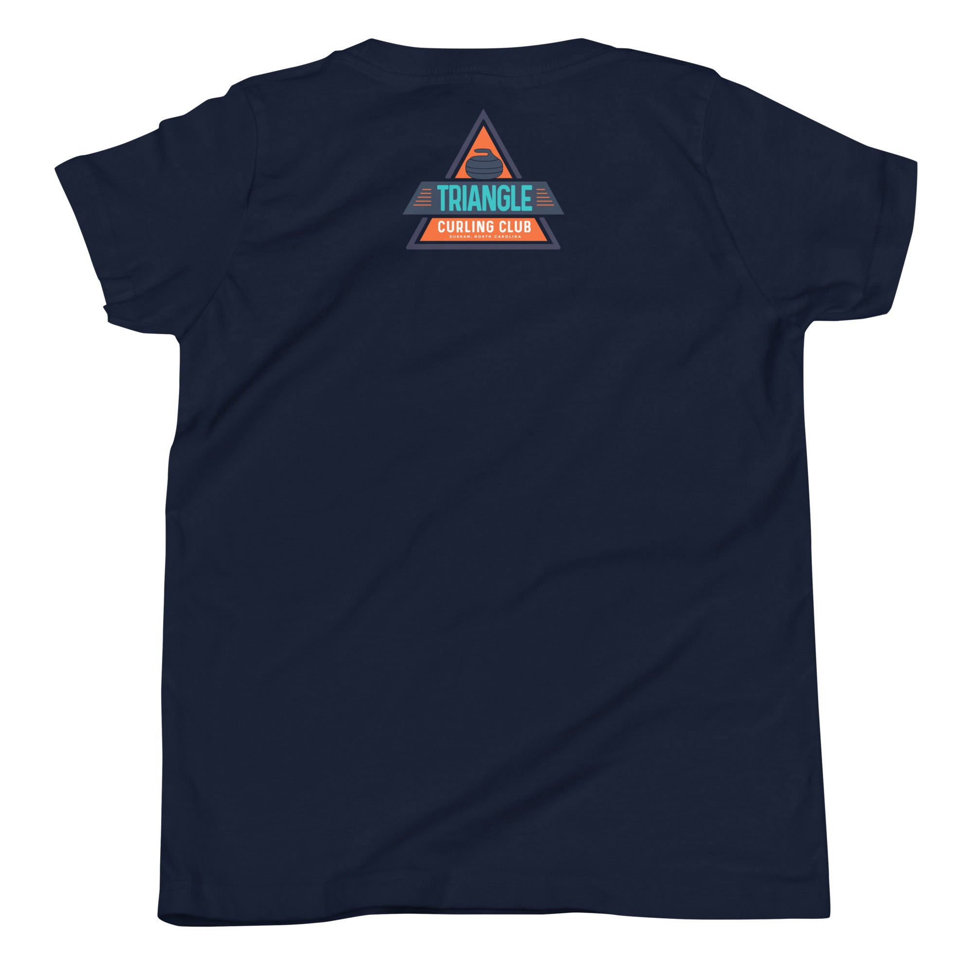 Triangle Curling Youth Short Sleeve T-Shirt - Broomfitters