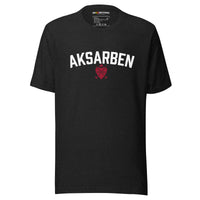 Aksarben Curling Block & Logo t-shirt