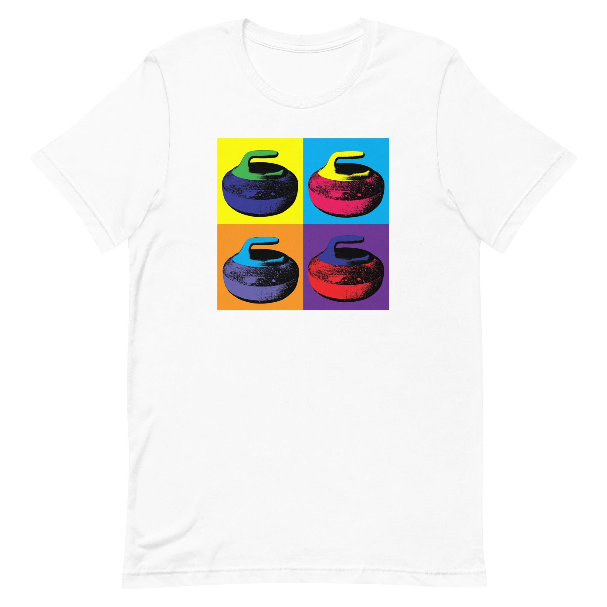 Warhol - Triangle Curling Club Unisex t-shirt - Broomfitters