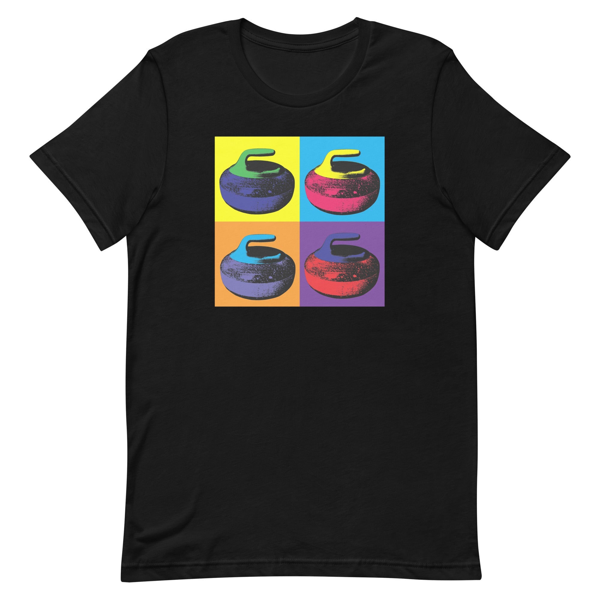 Warhol - Triangle Curling Club Unisex t-shirt - Broomfitters