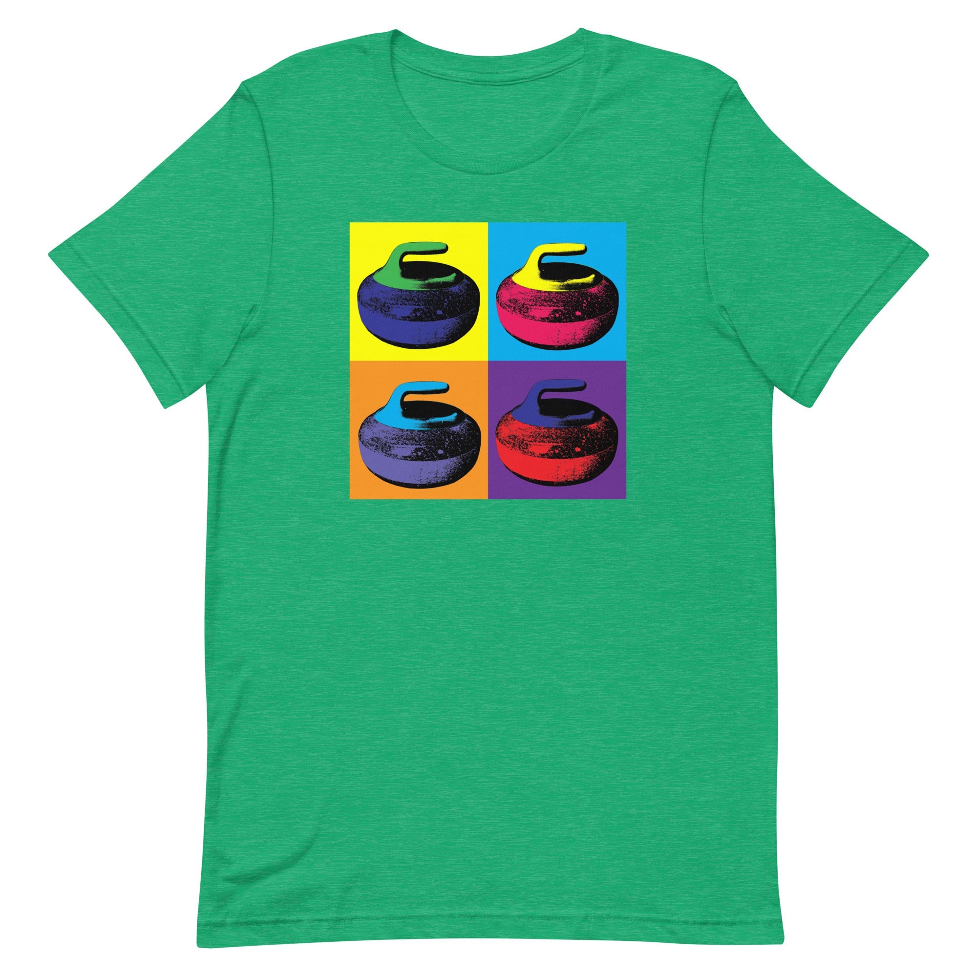 Warhol - Triangle Curling Club Unisex t-shirt - Broomfitters