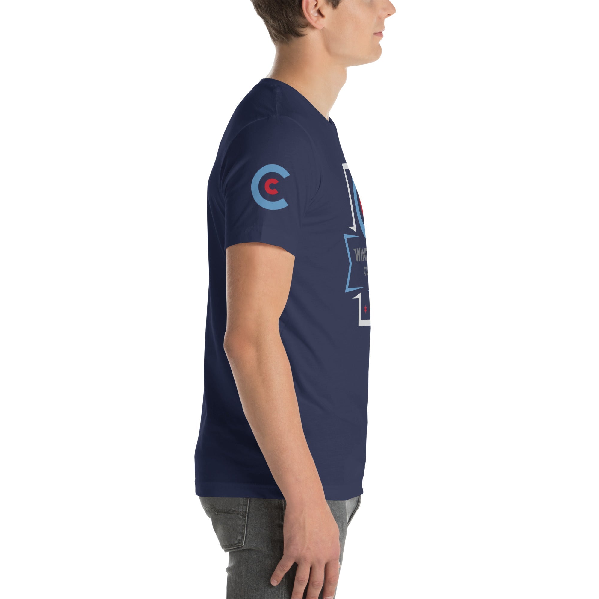 Windy City Curling Sleeve Logo T - shirt - Broomfitters