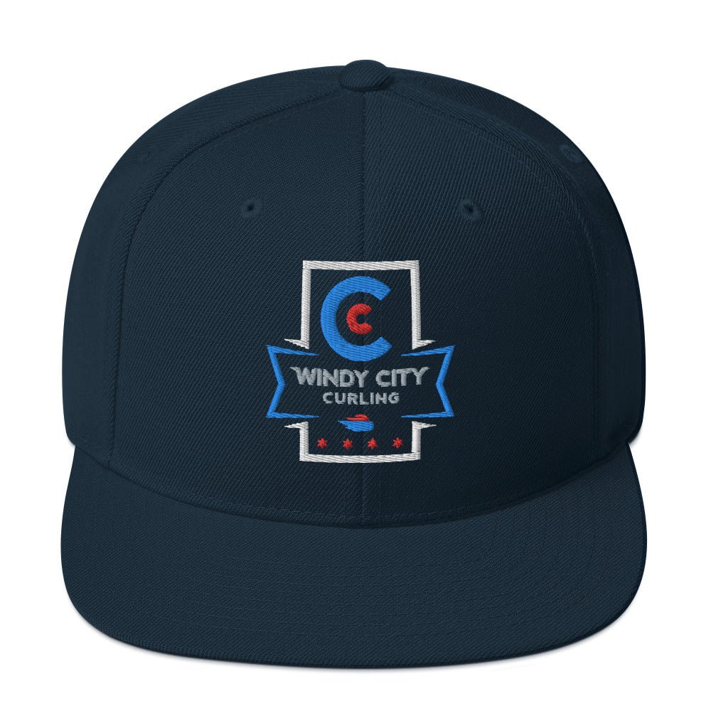 Windy City Curling Snapback Hat - Broomfitters