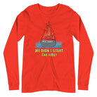 WINDY CITY - WE DIDN'T START THE FIRE T-SHIRT Unisex Long Sleeve Tee - Broomfitters