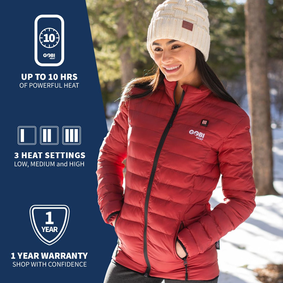 Wolf Women's Heated Jacket (Final Sale) - Broomfitters