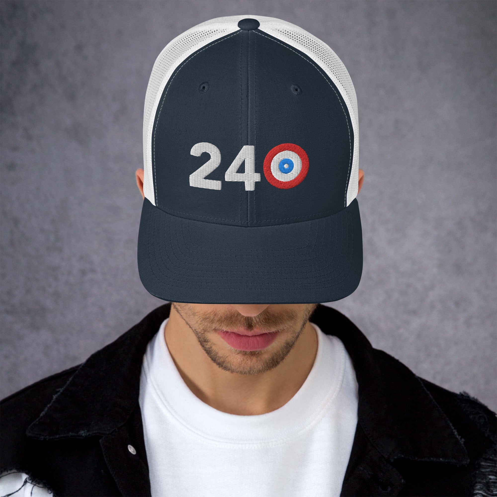 240 Area Code - Maryland Curling Club Trucker Cap - Broomfitters