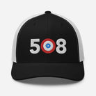 508 Area Code - Massachusetts Curling Club Trucker Cap - Broomfitters