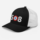 508 Area Code - Massachusetts Curling Club Trucker Cap - Broomfitters