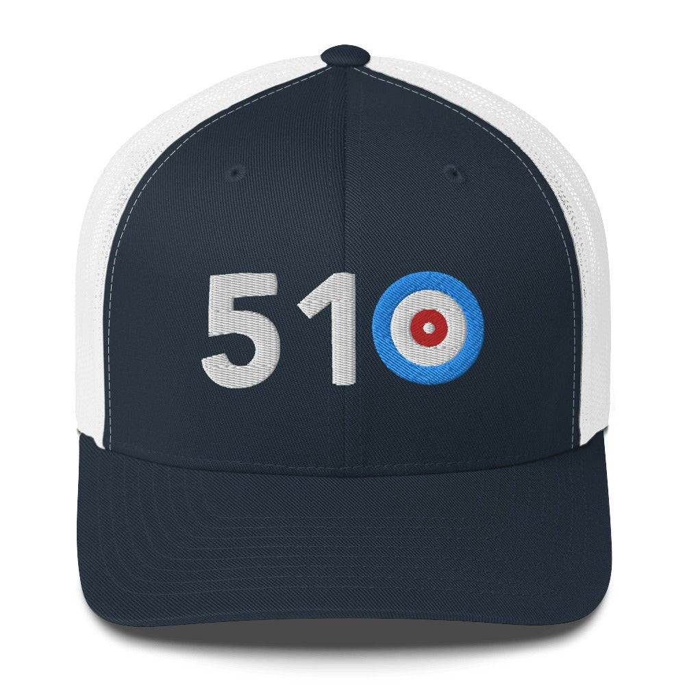 510 Area Code - Northern California Curling Club Trucker Cap - Broomfitters