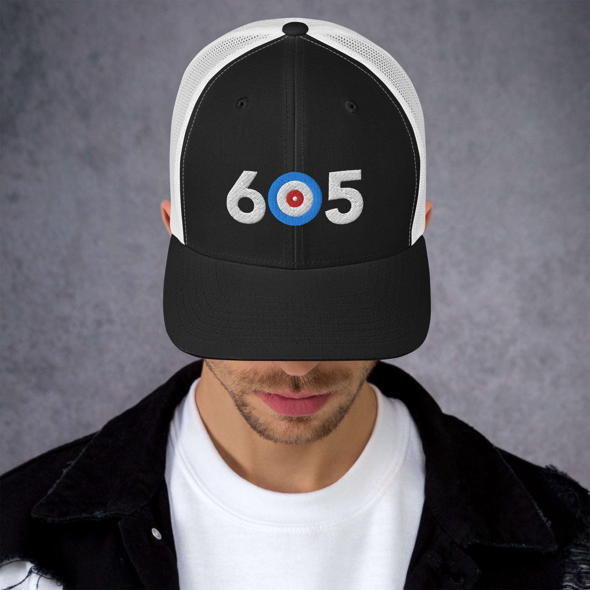 605 Area Code - South Dakota Curling Club Trucker Cap - Broomfitters