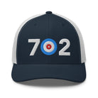 702 Area Code - Las Vegas Trucker Cap - Broomfitters