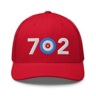 702 Area Code - Las Vegas Trucker Cap - Broomfitters