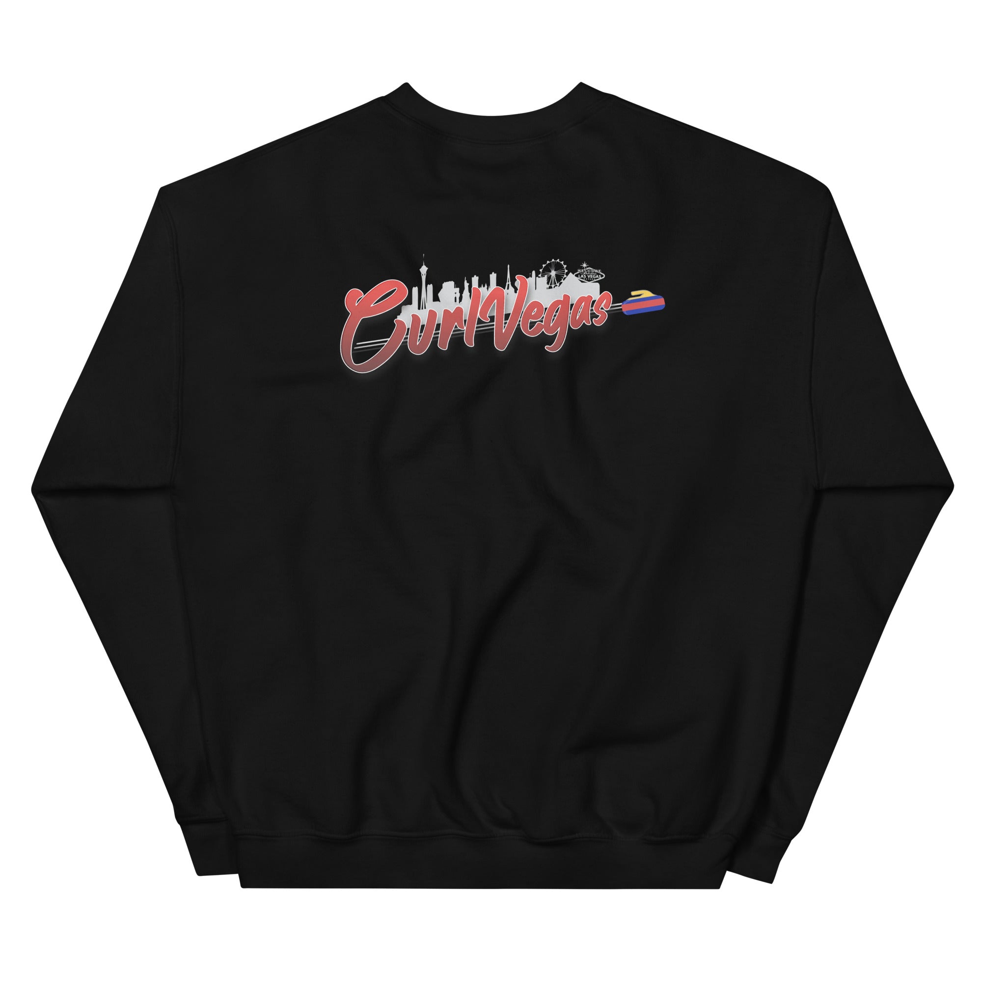 702 CurlVegas Crewneck Sweatshirt - Broomfitters