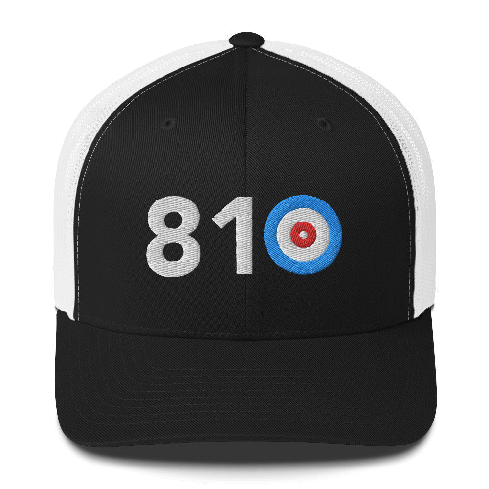 810 Area Code - Michigan Curling Club Trucker Cap - Broomfitters