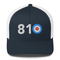 810 Area Code - Michigan Curling Club Trucker Cap - Broomfitters