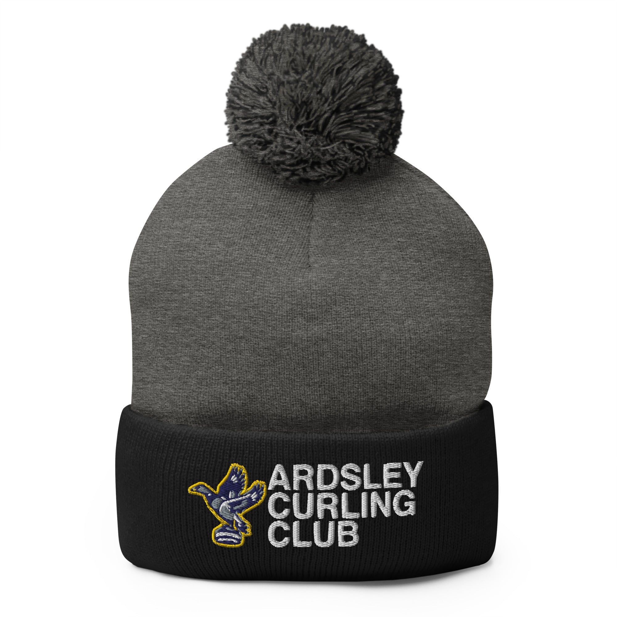 Ardsley Curling Club Pom-Pom Beanie - Broomfitters