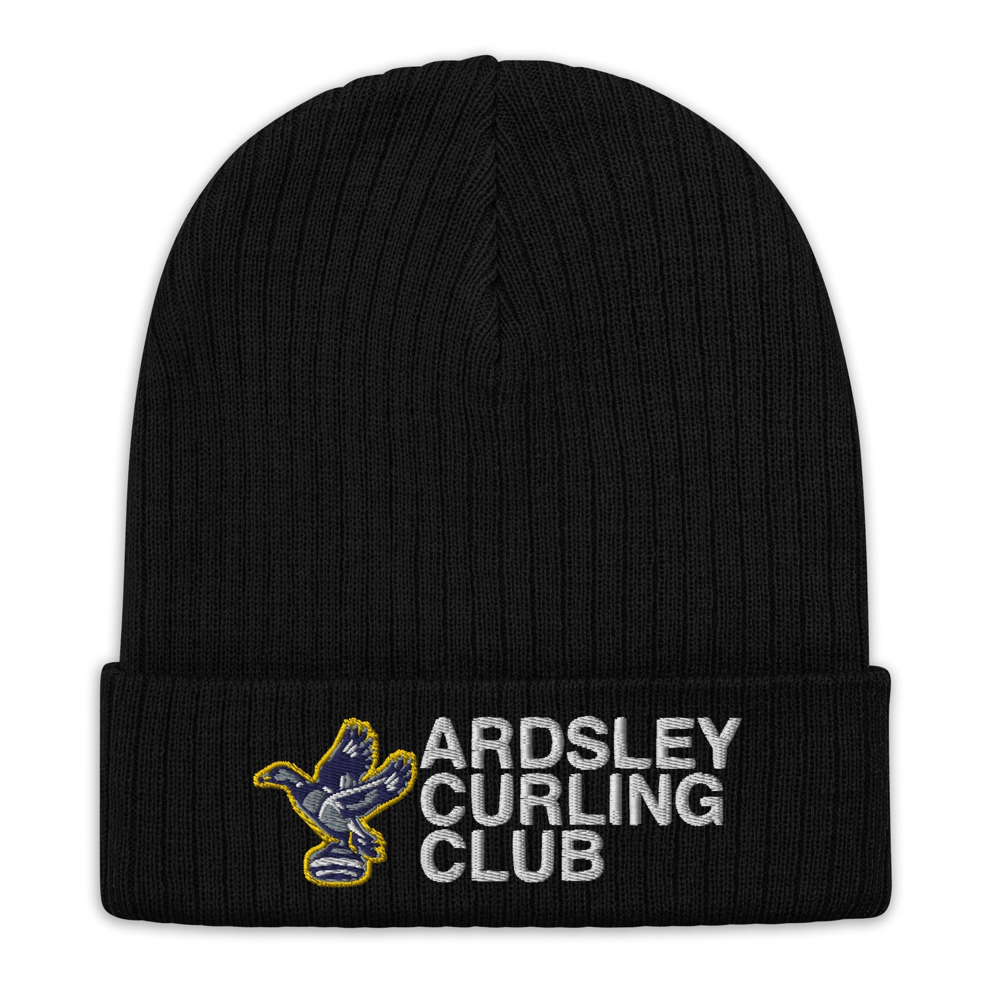 Ardsley Curling Club Ribbed Knit Beanie - Broomfitters