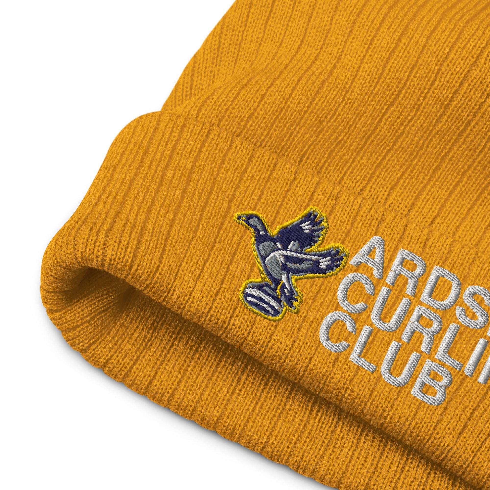 Ardsley Curling Club Ribbed Knit Beanie - Broomfitters