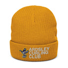 Ardsley Curling Club Ribbed Knit Beanie - Broomfitters