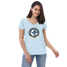 Ardsley Curling Club women’s v-neck t-shirt - Broomfitters