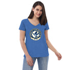 Ardsley Curling Club women’s v-neck t-shirt - Broomfitters