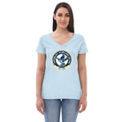 Ardsley Curling Club women’s v-neck t-shirt - Broomfitters