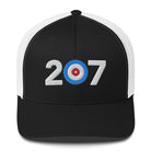 Area Cde 207 - Maine Curling Club Trucker Cap - Broomfitters