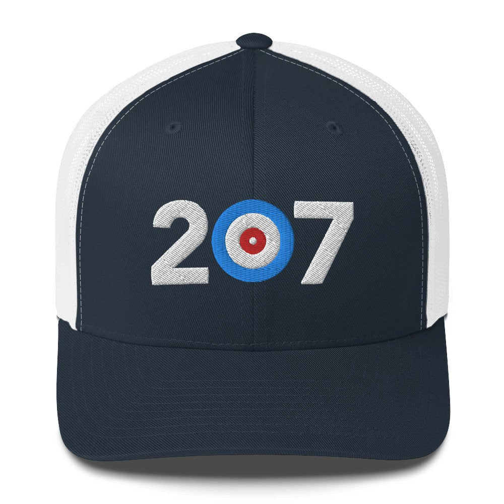 Area Cde 207 - Maine Curling Club Trucker Cap - Broomfitters