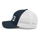 Area Code 203 - Connecticut Curling Club Trucker Cap - Broomfitters